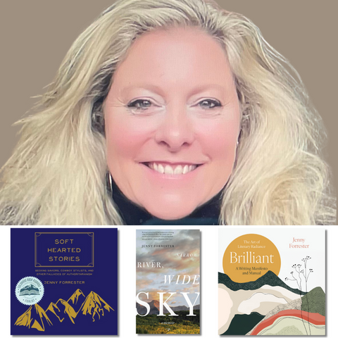Brilliant: The Art of Literary Radiance 6-Week Zoom Workshop with Jenny Forrester, Starts Sunday, October 5th, 2025